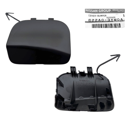 NISSAN JUKE F15 13- ZAŚLEPKA HAKA HOLOWNICZEGO ZDERZAKA PRZÓD OE 622A0-3YM0A